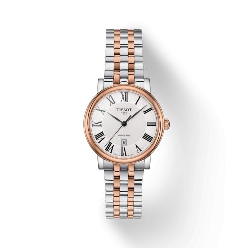 Tissot Carson Premium Automatic 30 Stainless Steel - Rose Gold / Silver / Bracelet